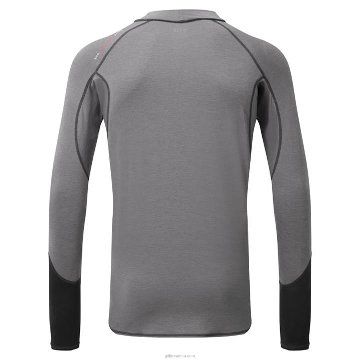 Gill Marinemuški eco pro rash prsluk dugih rukava Z82L473 sivi melange - Image 3