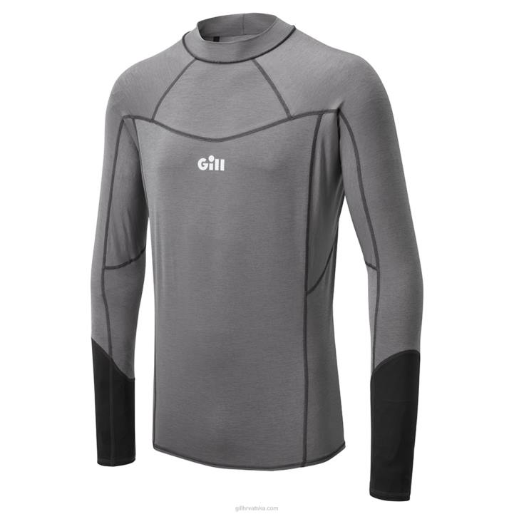 Gill Marinemuški eko pro osipni prsluk - dugi rukav Z82L142 sivi melange - Image 4