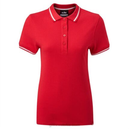 Gill Marineženska polo majica crew Z82L247 Crvena