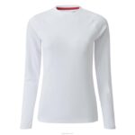 Gill Marineženska UV tec majica dugih rukava Z82L512 bijela - Image 2