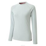 Gill Marineženska UV tec majica dugih rukava Z82L513 srednje siva - Image 6